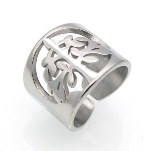 Anillo Arbre de Vie Acero Grande