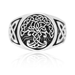 Anillo Árbol de la Vida Yggdrasil
