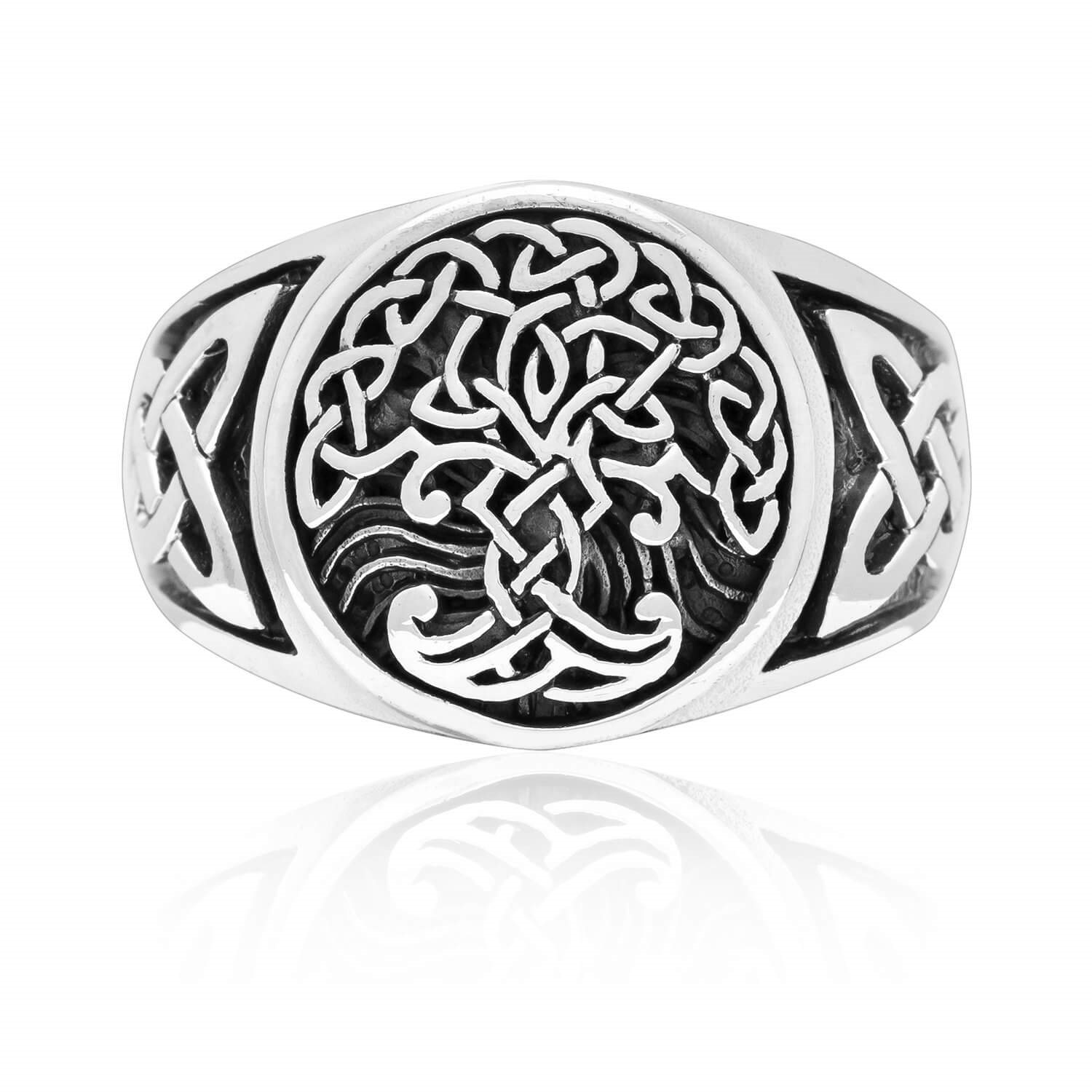 Anillo Árbol de la Vida Yggdrasil Anillo Árbol de la Vida Yggdrasil