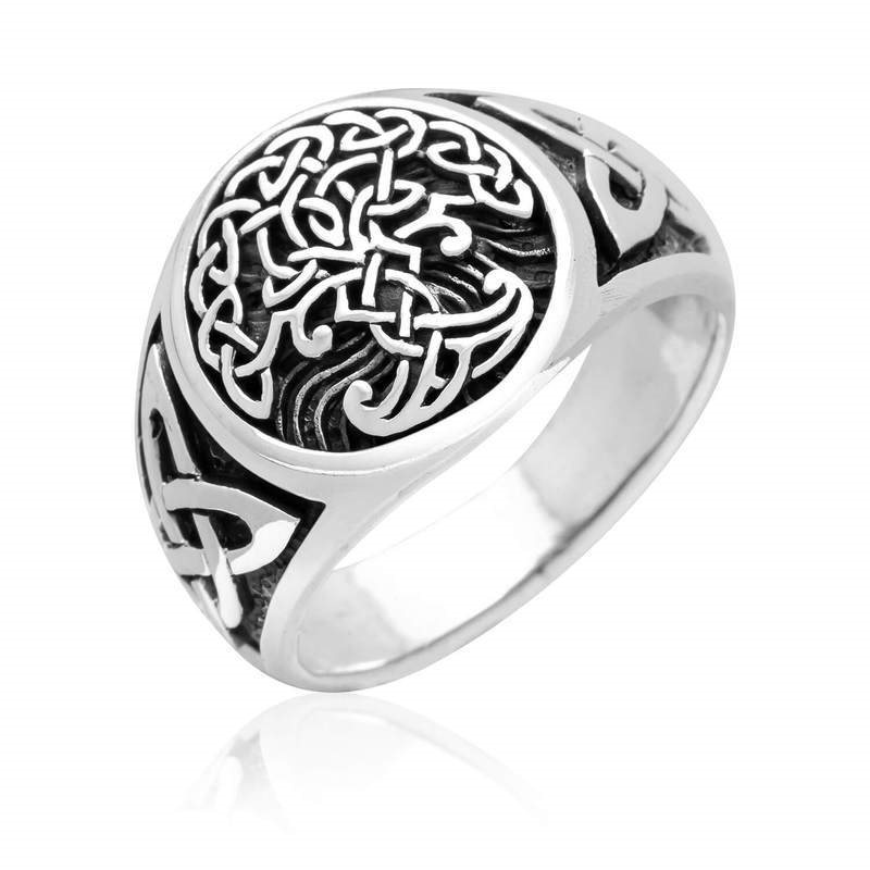 Anillo Árbol de la Vida Yggdrasil Anillo Árbol de la Vida Yggdrasil