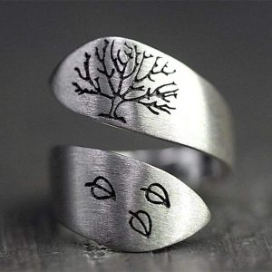 Anillo Árbol de la Vida Ajustable