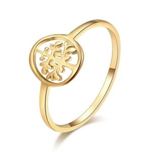 Árbol de la Vida Anillo de Compromiso