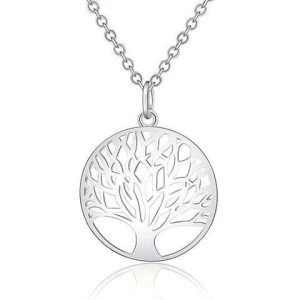 Collar Árbol de la Vida Búho de Oro