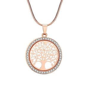 Collar Árbol de la Vida Elegance Rose Gold