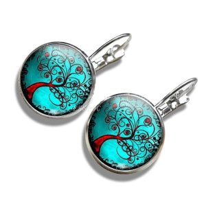 Pendientes Arbol de la Vida Misterioso