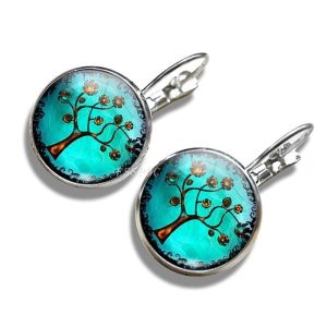 Pendientes Arbol de la Vida Ciclo de la Vida