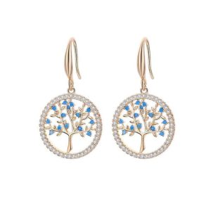 Pendientes Arbol de la Vida Chic Oro