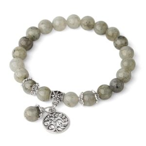 Pulsera Arbol de la Vida Piedra Labradorita