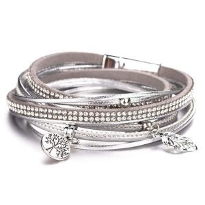 Pulsera Árbol de la Vida Mujer Plata 925