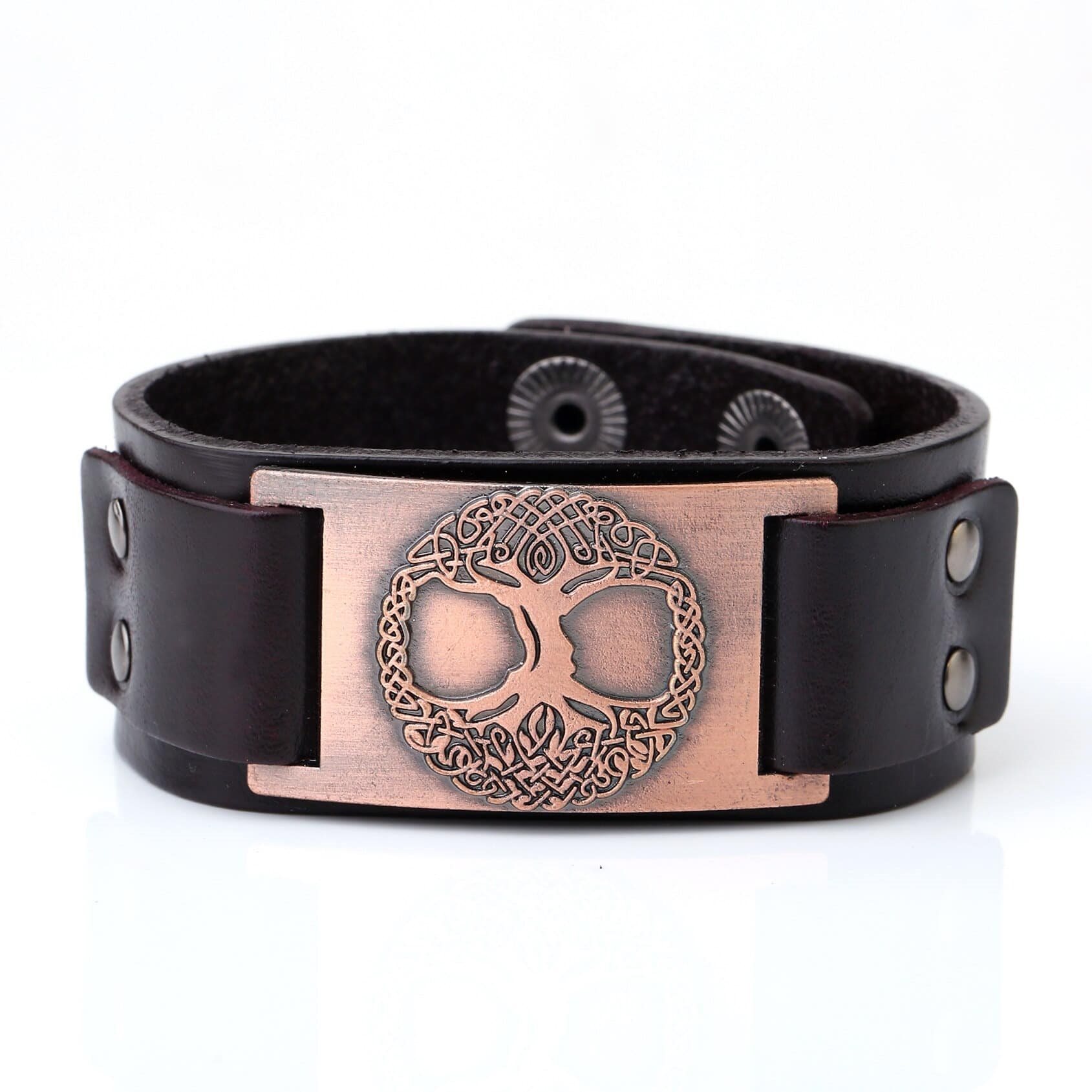 Pulsera Hombre Vikingo Árbol de la Vida Pulsera Hombre Vikingo Árbol de la Vida